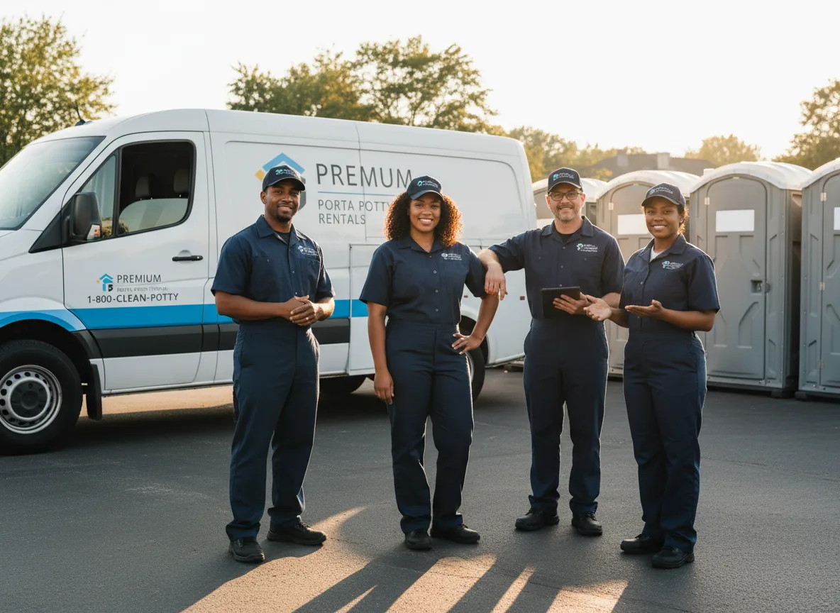 VIP Portable Toilets company in Van Buren, IN
